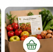 Curated mixed fresh food box